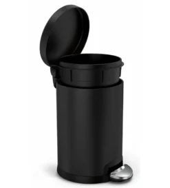 Simplehuman Afvalemmers - Afvalbak 4,5 L, Mat Zwart CW2091 9 Simplehuman Afvalemmers - Afvalbak 4,5 L, Mat Zwart CW2091 -Sanitino Winkel 57e22b3e267a168a7d2a413e