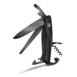 VICTORINOX - Groot Zakmes, 12 Functies, Zwart 0.9563.C31P