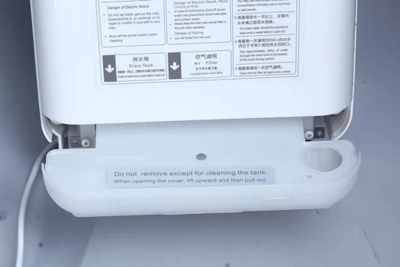 Jet Dryer Handdrogers - Jet Handdroger Classic Met HEPA-filter, Wit 8596220000835 4 Jet Dryer Handdrogers - Jet Handdroger Classic Met HEPA-filter, Wit 8596220000835 - Afbeelding 4