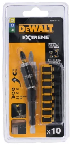 DeWALT Toebehoren - 10-delige Bitset DT70578T -Sanitino Winkel 5920c19e8700ffb4f2bb3ab6
