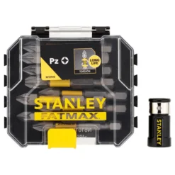Stanley Accessoires - Set 10 Torsiebits PZ, Met Magnetische Bithouder STA88565-XJ