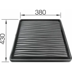 Blanco Accessoires - Afdruipvlak, Zwart 230734