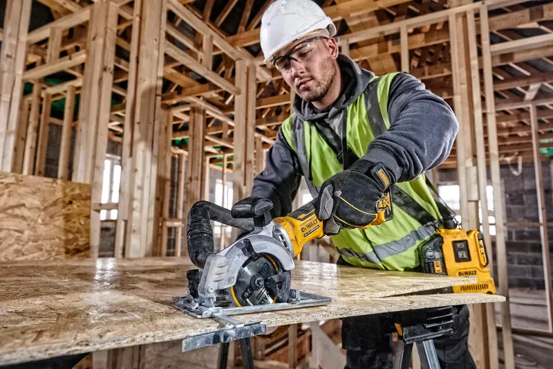 DeWALT Gereedschap - 18V ACCU Cirkelzaag, Zonder Accu En Oplader DCS571N 3 DeWALT Gereedschap - 18V ACCU Cirkelzaag, Zonder Accu En Oplader DCS571N - Afbeelding 3