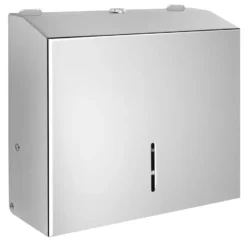 Sapho Hotelprogramma - Papieren Handdoekdispenser, Geborsteld Roestvrij Staal XP047