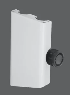 Zehnder Toebehoren - Aansluitfitting Voor Yucca Met Korte Kap, Wit 976021