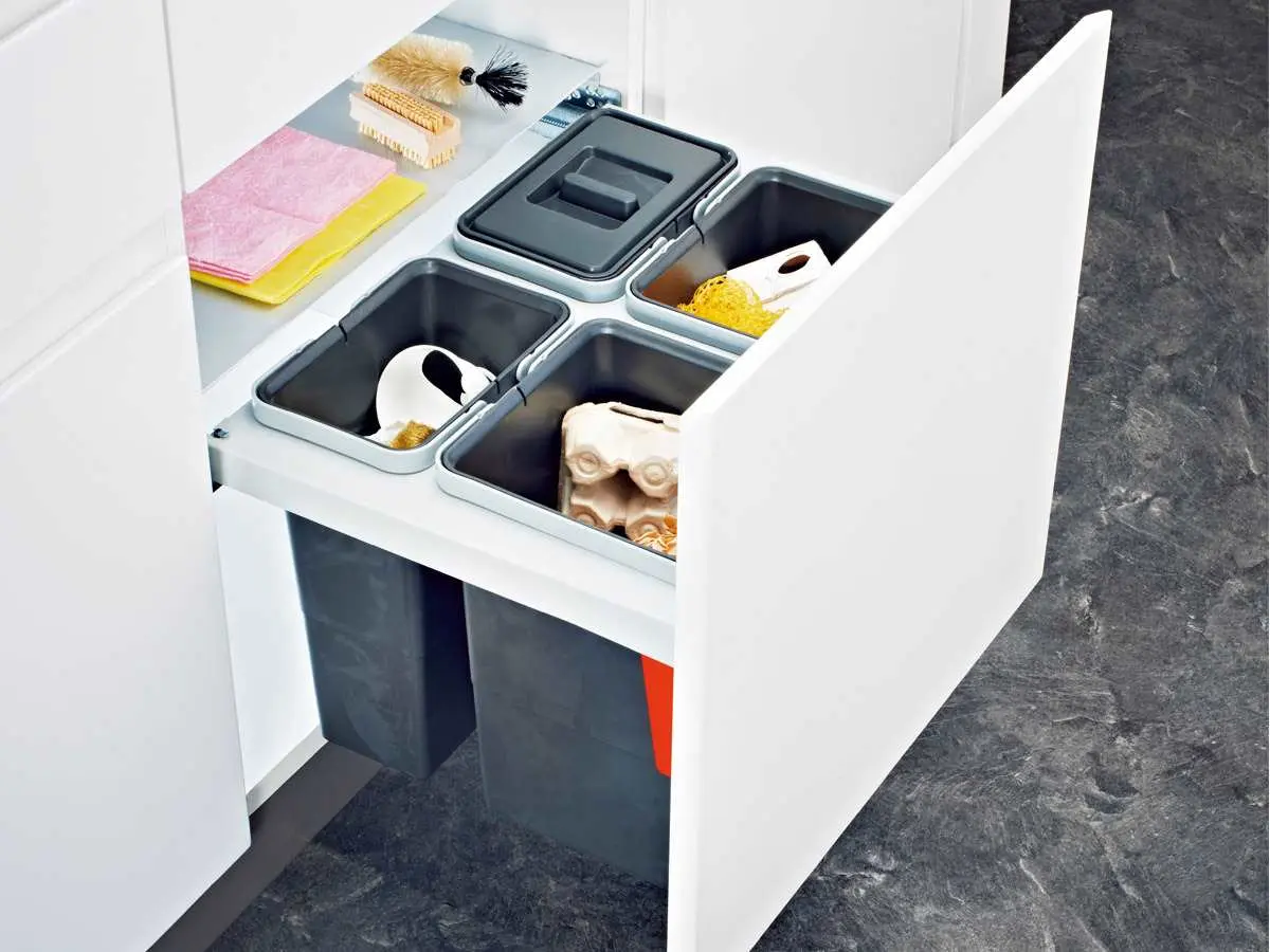 Franke Sorters - Inbouw Afvalemmer Garbo 60-4 121.0200.676 3 Franke Sorters - Inbouw Afvalemmer Garbo 60-4 121.0200.676 - Afbeelding 3