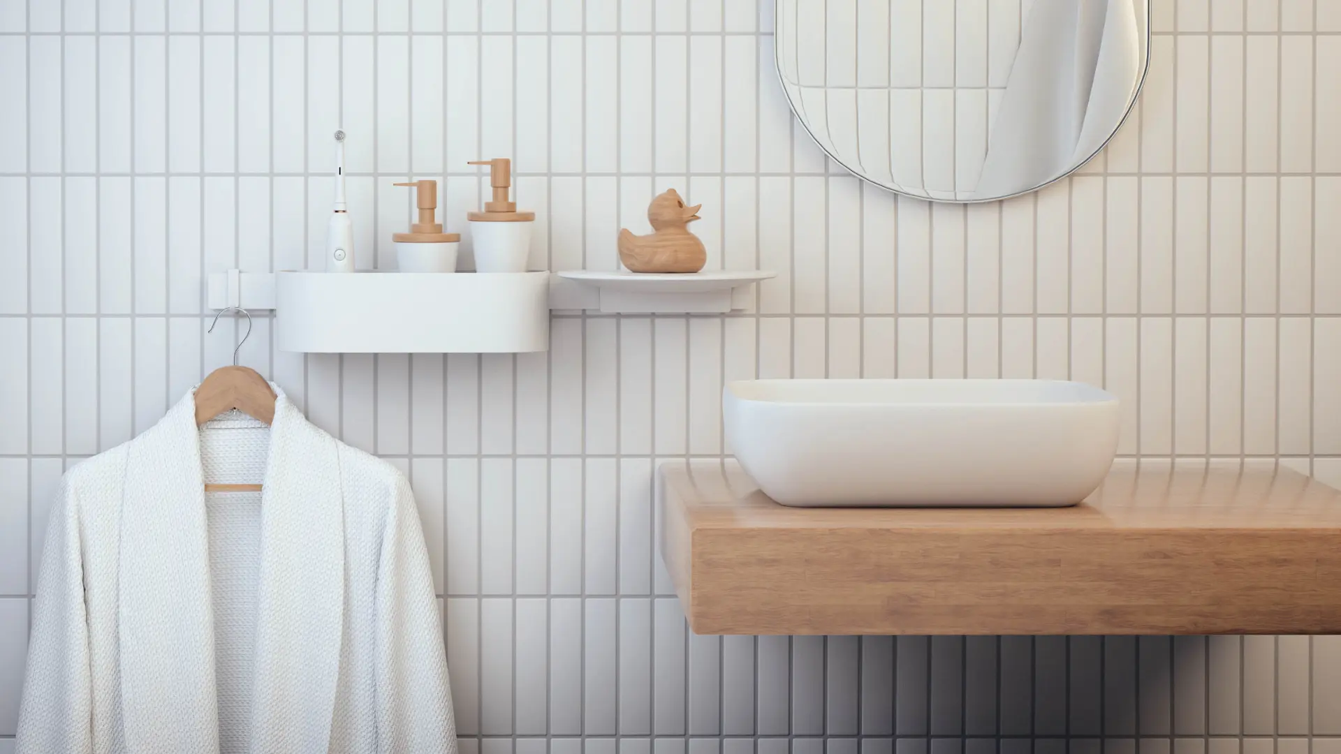 Hansgrohe WallStoris - Opbergbakje, Mat Wit 27913700 3 Hansgrohe WallStoris - Opbergbakje, Mat Wit 27913700 - Afbeelding 3