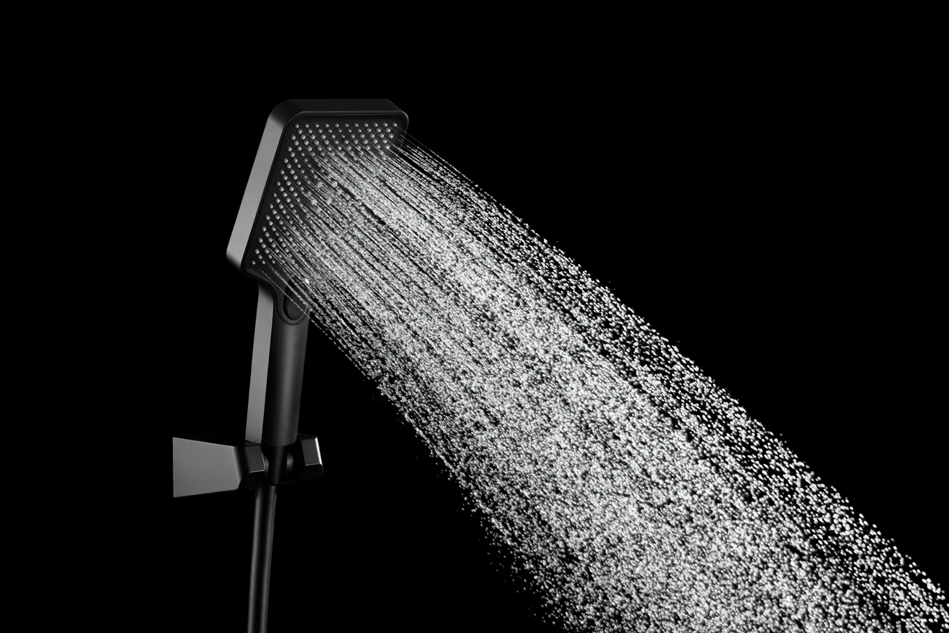 Kielle Arkas I - Doucheset Met Kraan, Stang, Slang En Douchekop, Mat Zwart 10211SN14 6 Kielle Arkas I - Doucheset Met Kraan, Stang, Slang En Douchekop, Mat Zwart 10211SN14 - Afbeelding 6