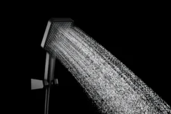 Kielle Vega - Doucheset Met Inbouwkraan, Voor 2 Toepassingen, Met Accessoires En Hoofddeel, Zwart 20618SP14 -Sanitino Winkel 5db41b96cd8002b283594b03 4