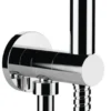Sapho Overige Kranen - Wandkraan Met Handdouche Bidet, Rond, Chroom DB107