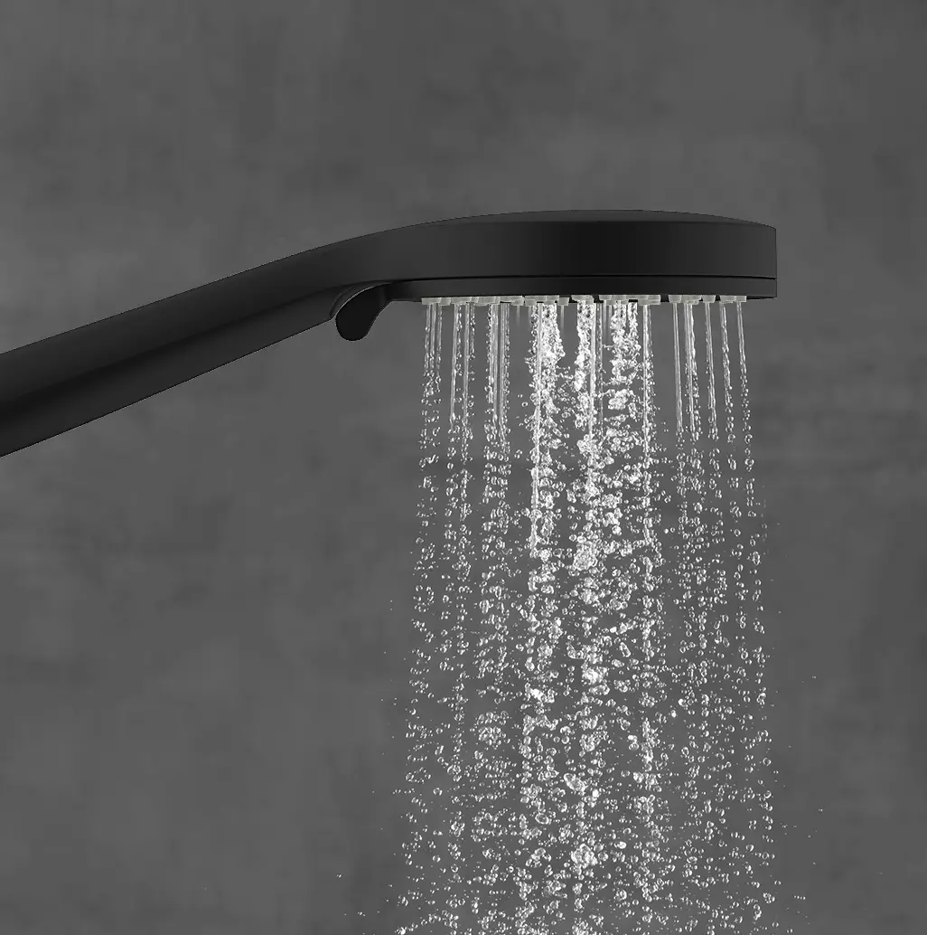 Kielle Minor - Douchekop 115, 3 Stralen, Mat Zwart 20421004 4 Kielle Minor - Douchekop 115, 3 Stralen, Mat Zwart 20421004 - Afbeelding 4