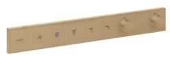 Hansgrohe RainSelect - Thermostatische Inbouwkraan, Voor 5 Functies, Geborsteld Brons 15384140