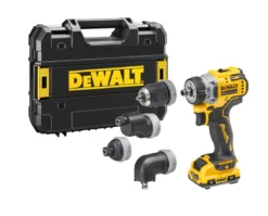 DeWALT Gereedschap - 12V ACCU Boormachine 4in1, 2x Accu 3,0 Ah XR, Oplader DCD703L2T