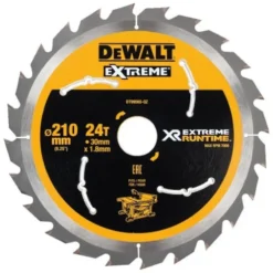 DeWALT Toebehoren - Zaagblad Voor Hout 210x30 Mm, 24 Tanden DT99565