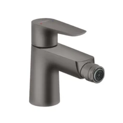 Hansgrohe Talis E - Bidetkraan Met Afvoergarnituur, Geborsteld Zwart Chroom 71720340