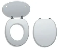 Novaservis Prestige - WC Bril, Gelakte MDF, Wit WC/BILAMDF