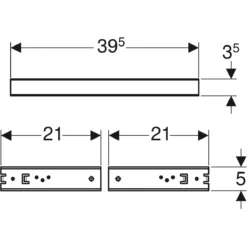 Geberit Duofix - Bevestiging Voor Wastafels Met Bevestigingsafstand 38–58 Cm 111.868.00.1 -Sanitino Winkel 61d26664eb22d57399c62297