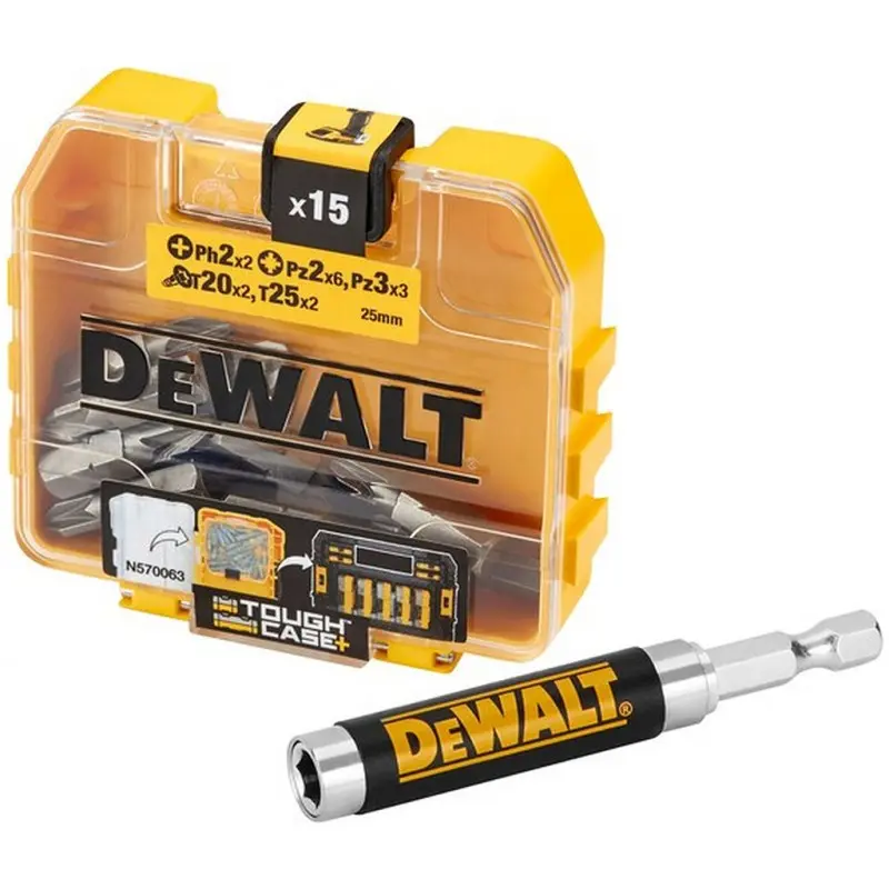 DeWALT Toebehoren - Set Van Bits, 16 Stuks DT71511 1 DeWALT Toebehoren - Set Van Bits, 16 Stuks DT71511