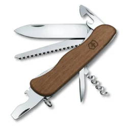 VICTORINOX - Groot Zakmes, 10 Functies, Hout 0.8361.63