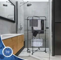 Leifheit Drogen - Classic Tower 270 Droogrek, Zwart 81470 -Sanitino Winkel 634e08731cf6de34139877ff