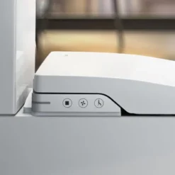 Roca Inspira - Elektronische Bidetbril In-Wash Met Keramiek, Vario Afvoer, Dual Flush, SlowClose, Rimless, Wit A80306L001 -Sanitino Winkel 639a2a1393e60e6671258fab