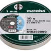 Metabo Toebehoren - 10 Doorslijpschijven SP 125 X 1,0 X 22,23 Mm 616359000