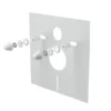 Alcadrain Inbouwreservoirs - Isolatieplaat Voor Wandcloset En Bidet Met Accessoires, Wit M930
