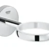 Grohe BauCosmopolitan - Glas/zeephouder, Chroom 40585001