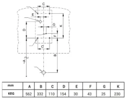 Sanela Elektronische Urinoirs - KEG Urinoir Met Geïntegreerde Automatische Spoelsysteem, Anti-vandaal, Voeding 230V AC/24V DC, Roestvrij Staal SLPN 10E -Sanitino Winkel 66d3c1a2250b7ee8f6246fa4