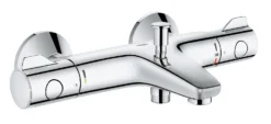 Grohe Grohtherm 800 - Thermostatische Opbouw Badmengkraan, Chroom 34567000