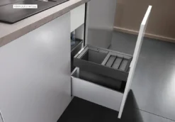 Blanco Flexon II - Inbouw Afvalemmer, Met Scheidingswand, Inhoud 16 L 521467 -Sanitino Winkel 678911cad809f74c403ec627