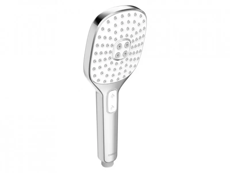 Hansa Activejet - Handdouche 110, 3 Straalsoorten, Wit/chroom 84330200 1 Hansa Activejet - Handdouche 110, 3 Straalsoorten, Wit/chroom 84330200