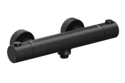 Ravak Puri - Thermostatische Douchekraan, Mat Zwart X070188