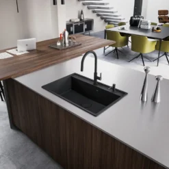 Franke Maris Slim - Keukenkraan FS 2839.901, Met Uittrekbare Vuistdouche, Mat Zwart 115.0728.389 -Sanitino Winkel 689dac43b5905af71f6cbf23