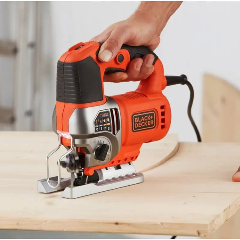 Black & Decker BLACK+DECKER Gereedschap - Decoupeerzaag 650 W BES610K-QS 4 Black & Decker BLACK+DECKER Gereedschap - Decoupeerzaag 650 W BES610K-QS - Afbeelding 4