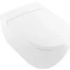 Villeroy & Boch ViClean - Elektronisch Bidet Van Keramiek, Randloos, CeramicPlus, SoftClosing, Alpine Wit V0E100R1
