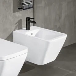 Villeroy & Boch Finion - Wandbidet Met Overloop, 375x560 Mm, Met Ceramicplus, Alpine Wit 446500R1 -Sanitino Winkel 6d0dd265146e7df3cc745b93
