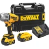 DeWALT Gereedschap - 18V ACCU Slagmoersleutel, 2x Accu 5,0 Ah XR, Oplader DCF900P2T