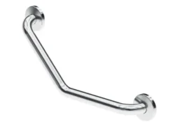 Sanela Handgrepen - Handgreep 47x19 Cm, Gebroken, Glanzend Roestvrij Staal SLZM 21