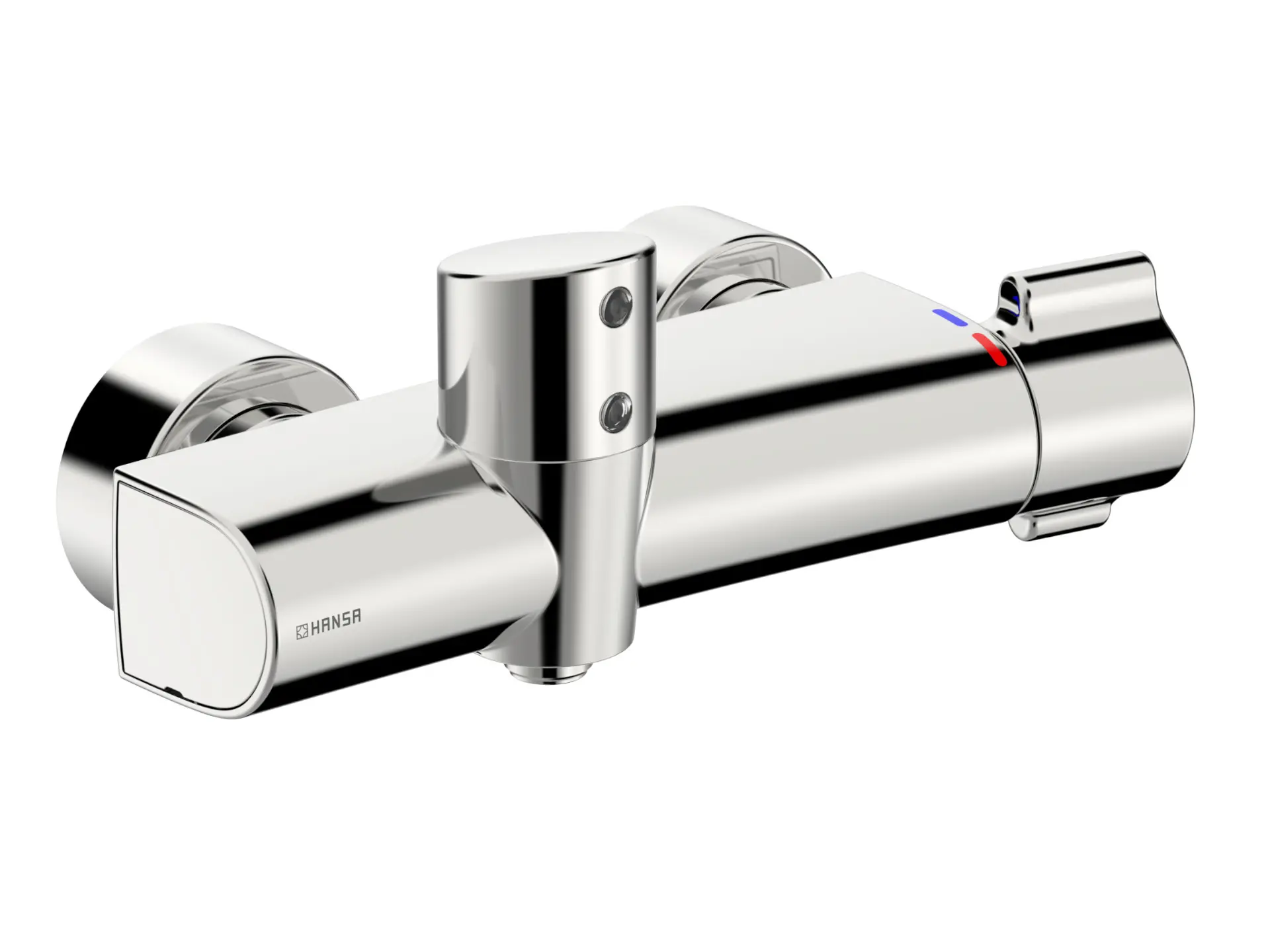 Hansa Clinica - Elektronische Thermostatische Douchemengkraan, Batterijvoeding, Chroom 08866200 1 Hansa Clinica - Elektronische Thermostatische Douchemengkraan, Batterijvoeding, Chroom 08866200