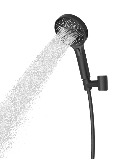 Kielle Oudee - Doucheset Met Kraan, Stang, Slang En Douchekop, Mat Zwart 10202SN14 7 Kielle Oudee - Doucheset Met Kraan, Stang, Slang En Douchekop, Mat Zwart 10202SN14 - Afbeelding 7