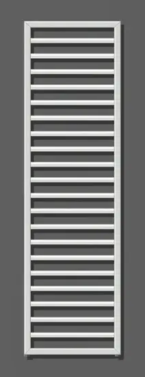 Zehnder Subway - Badkamerradiator 155x45 Cm, Recht, Middenaansluiting 5 Cm, Chroom SUBC-150-045