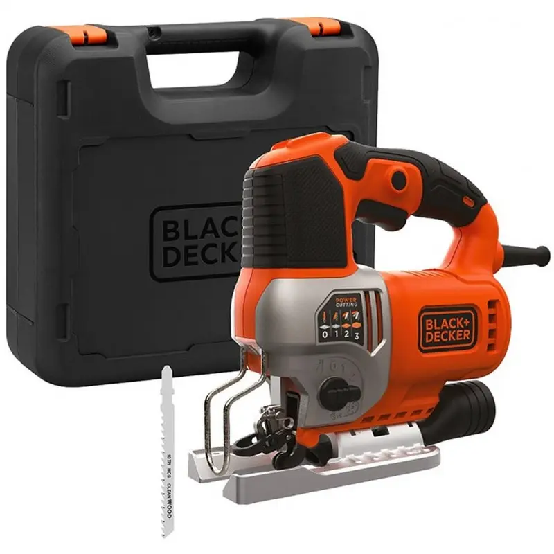Black & Decker BLACK+DECKER Gereedschap - Decoupeerzaag 650 W BES610K-QS 1 Black & Decker BLACK+DECKER Gereedschap - Decoupeerzaag 650 W BES610K-QS