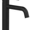 Sapho Iconic - Wastafelkraan, Mat Zwart AF002B