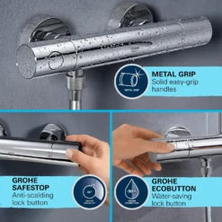 Grohe Precision Get - Doucheset Met Thermostaat, Chroom 34856000 -Sanitino Winkel 72c9b4dfe9578bfaf71cf651
