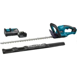 Makita Tuinapparatuur - 18V ACCU-heggenschaar 60 Cm, 1x Accu 5,0 Ah LXT, Lader DUH607RT
