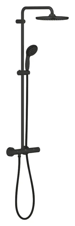 Grohe Vitalio Start - Doucheset 250 Met Thermostaat, 1-jet, Mat Zwart 266772430