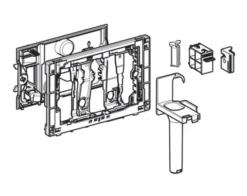 Geberit Toebehoren - Houder Voor Duofresh Stick, Antracietgrijs 115.062.BZ.1 -Sanitino Winkel 7576051fca213ee4202b7407