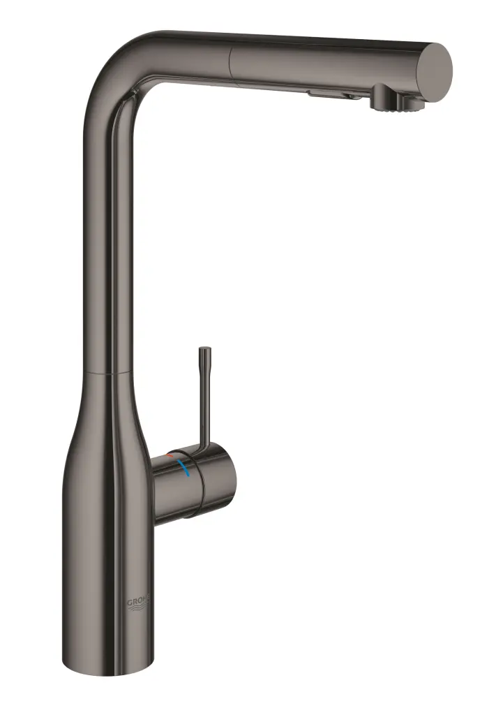 Grohe Essence - Keukenkraan Met Uittrekbare Sproeikop, Hard Graphite 30270A00 1 Grohe Essence - Keukenkraan Met Uittrekbare Sproeikop, Hard Graphite 30270A00