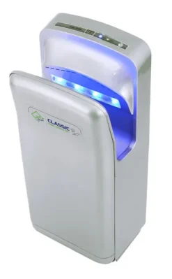 Jet Dryer Handdrogers - Classic Jet Handdroger Met HEPA Filter, Zilver 8596220000842